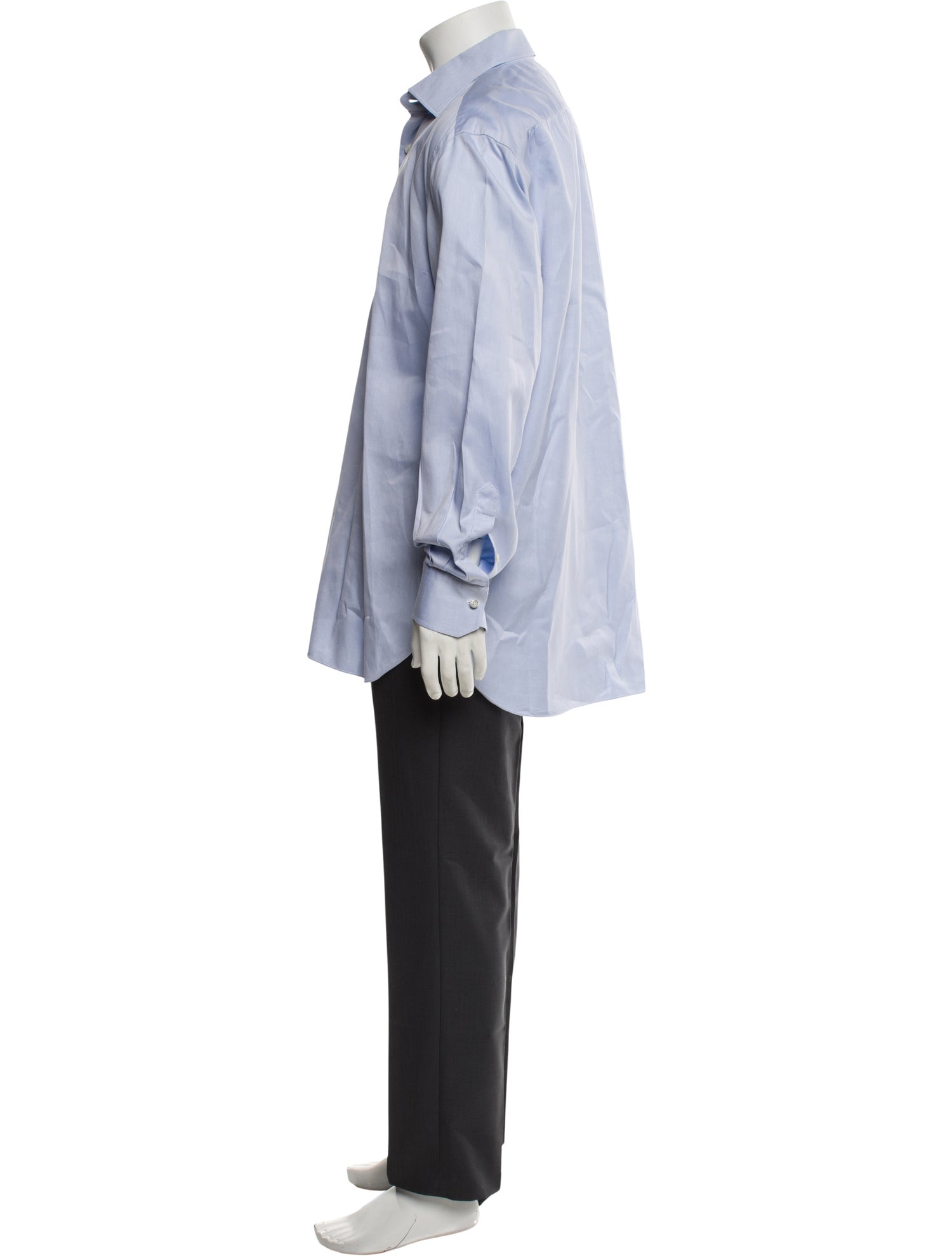 Isaia Long Sleeve Dress Shirt