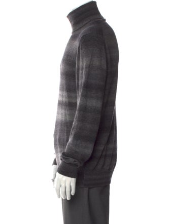 Isaia Cashmere Striped Pullover