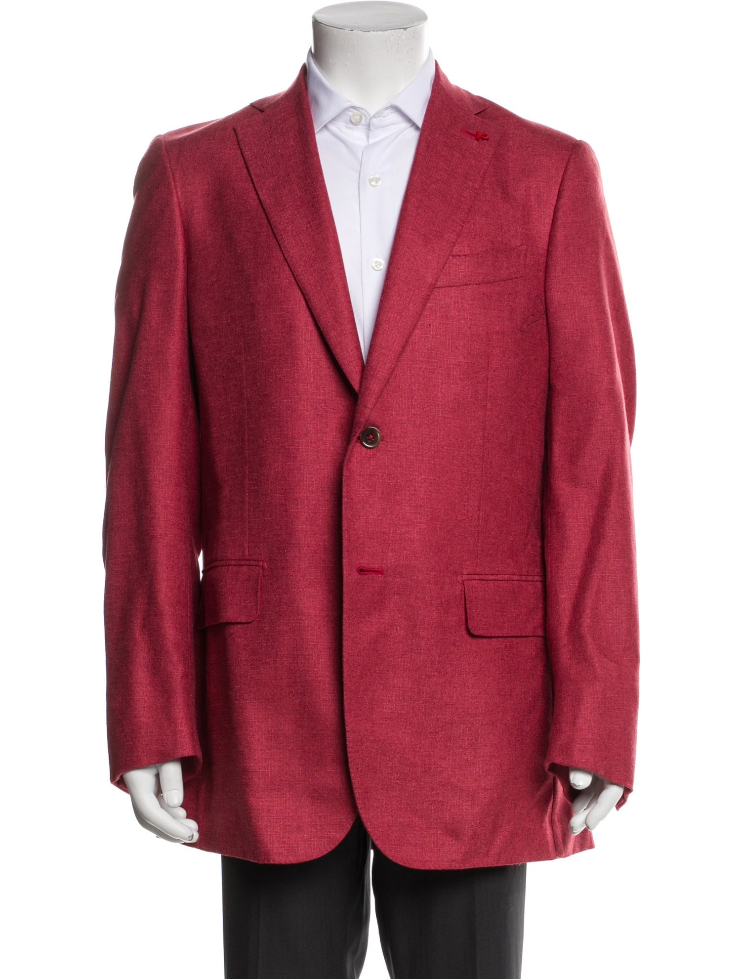 Isaia Silk Blazer