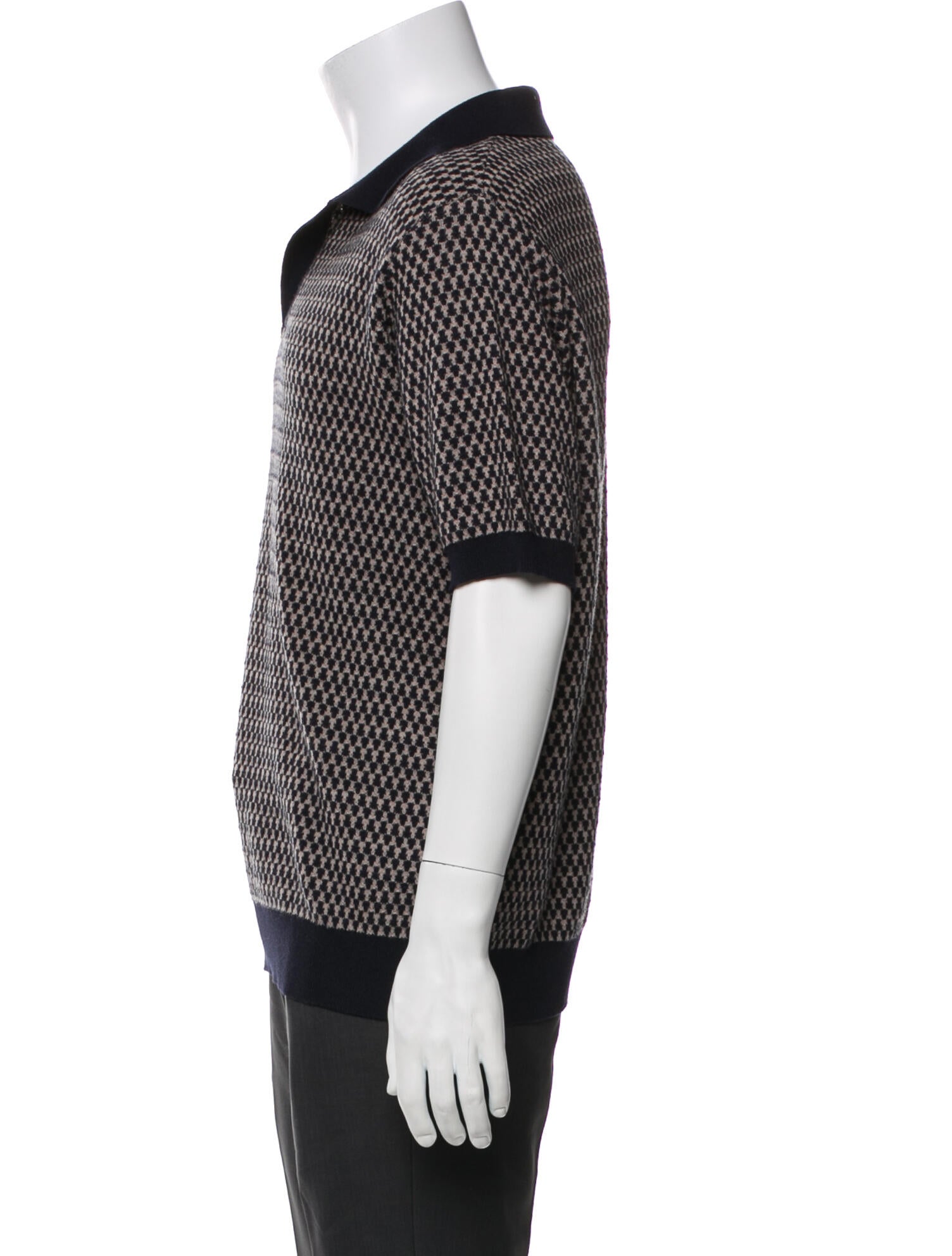 Isaia Wool Patterned Shirt