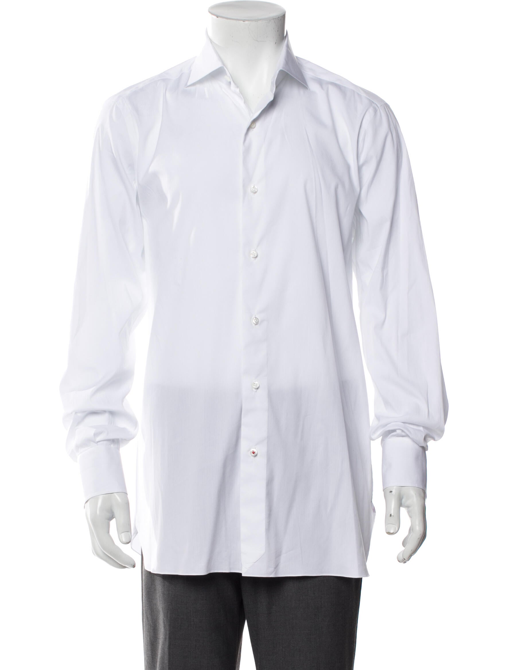 Isaia Long Sleeve Dress Shirt