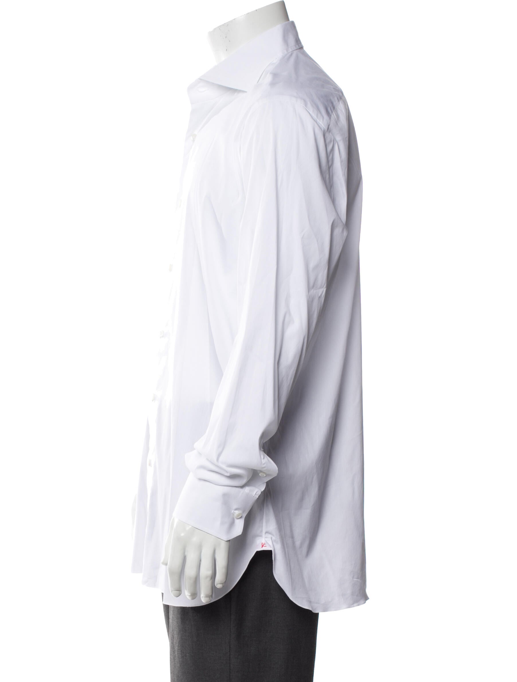 Isaia Long Sleeve Dress Shirt