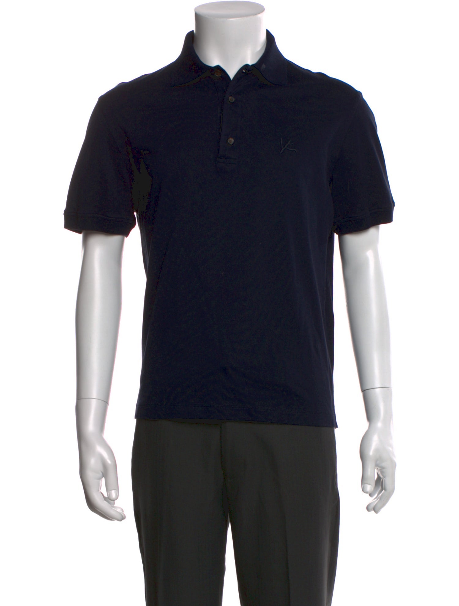 Isaia Collar Short Sleeve Polo Shirt