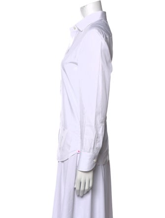 Isaia Long Sleeve Button-Up Top