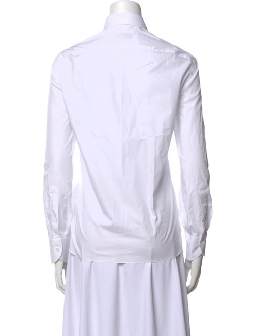 Isaia Long Sleeve Button-Up Top