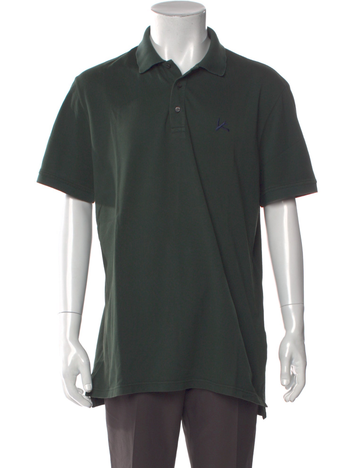 Isaia V-Neck Short Sleeve Polo Shirt