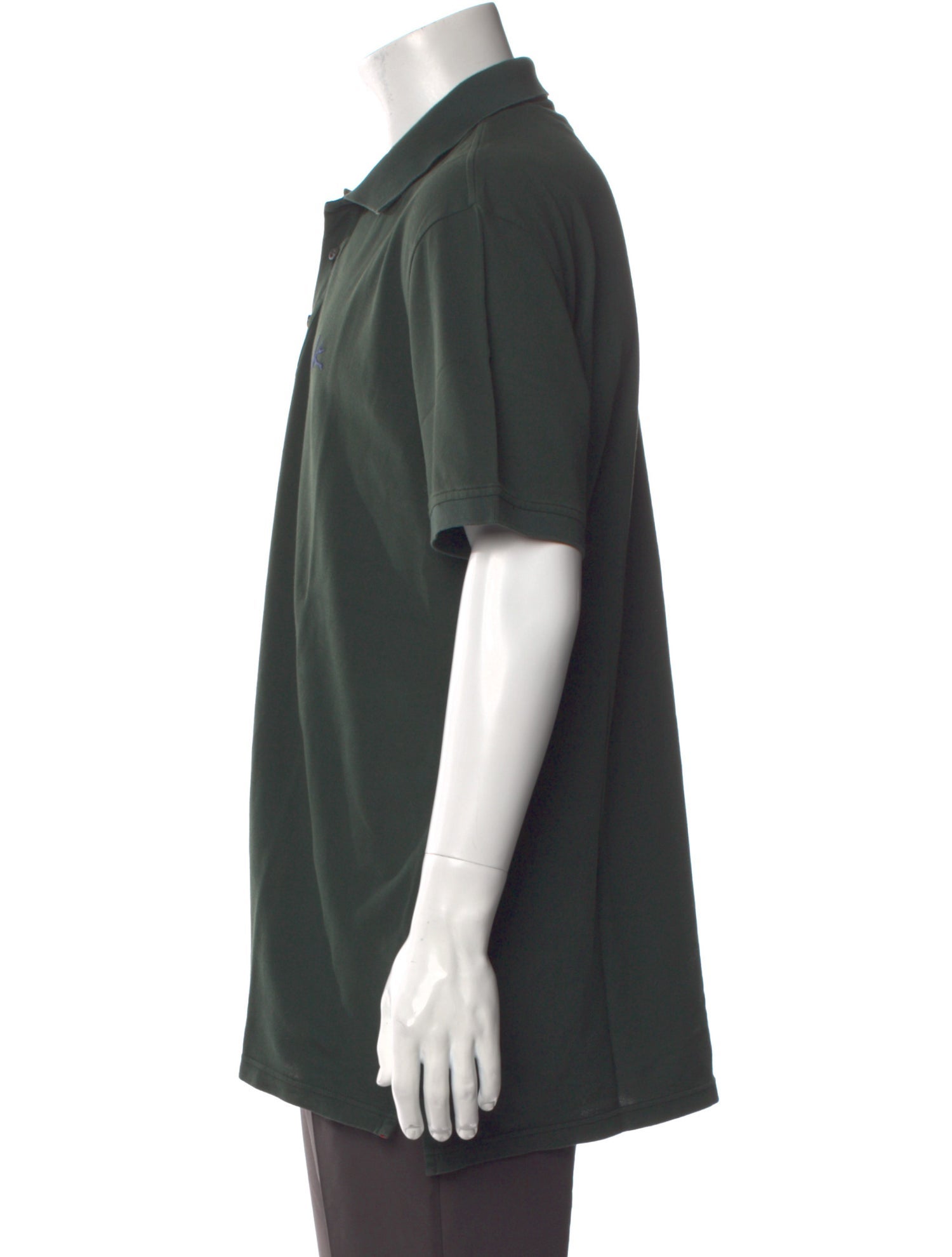 Isaia V-Neck Short Sleeve Polo Shirt