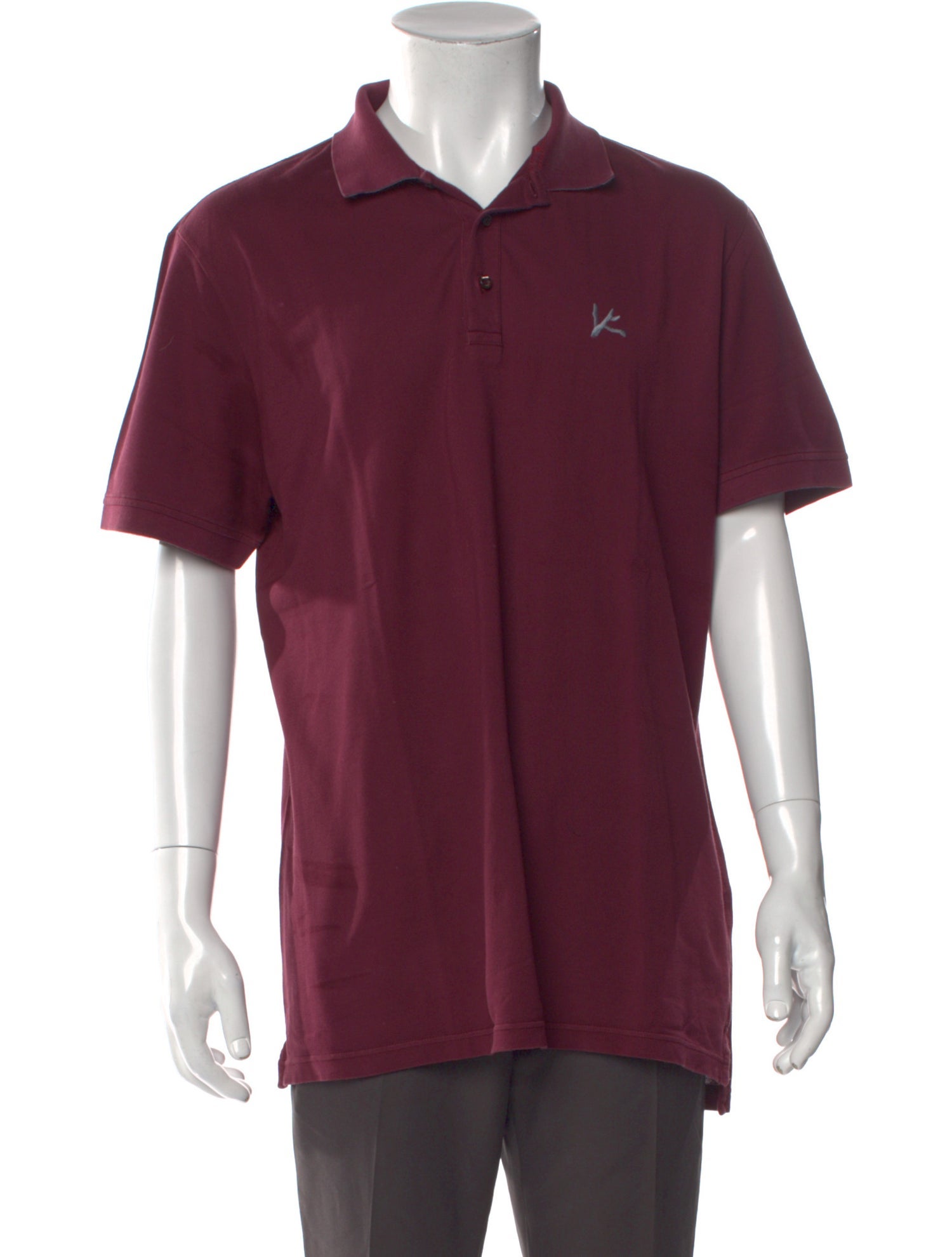 Isaia Crew Neck Short Sleeve Polo Shirt