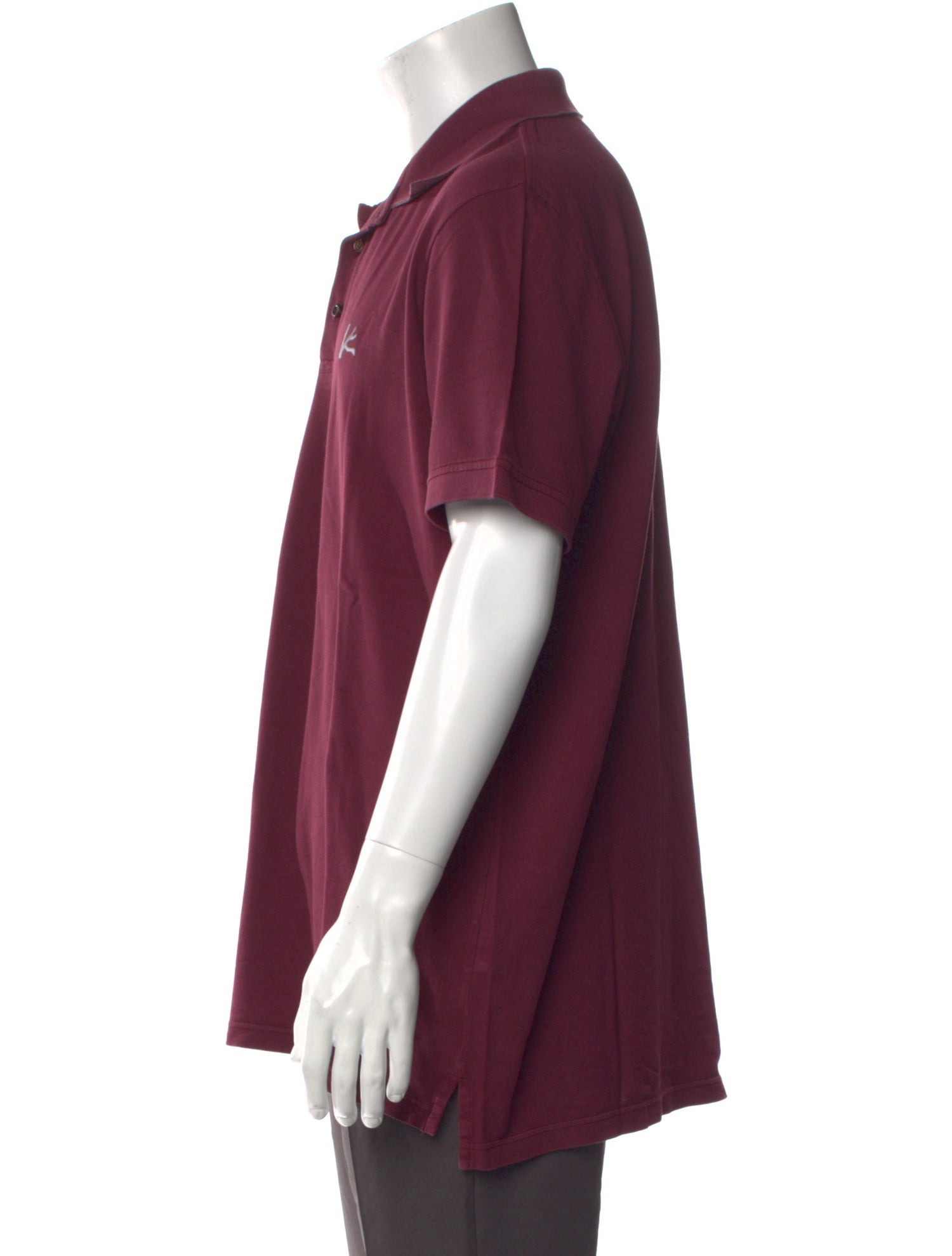 Isaia Crew Neck Short Sleeve Polo Shirt