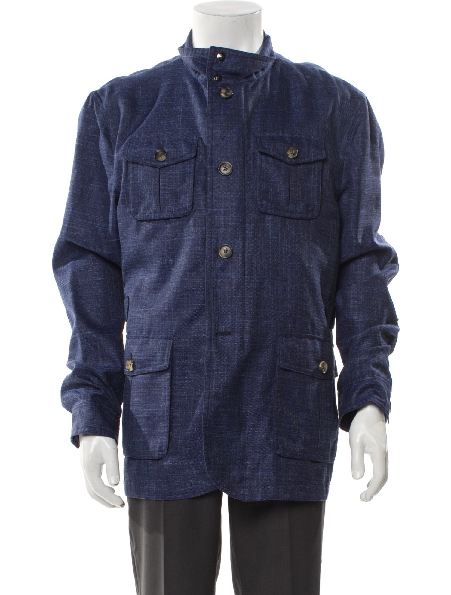 Isaia Wool Trucker Jacket