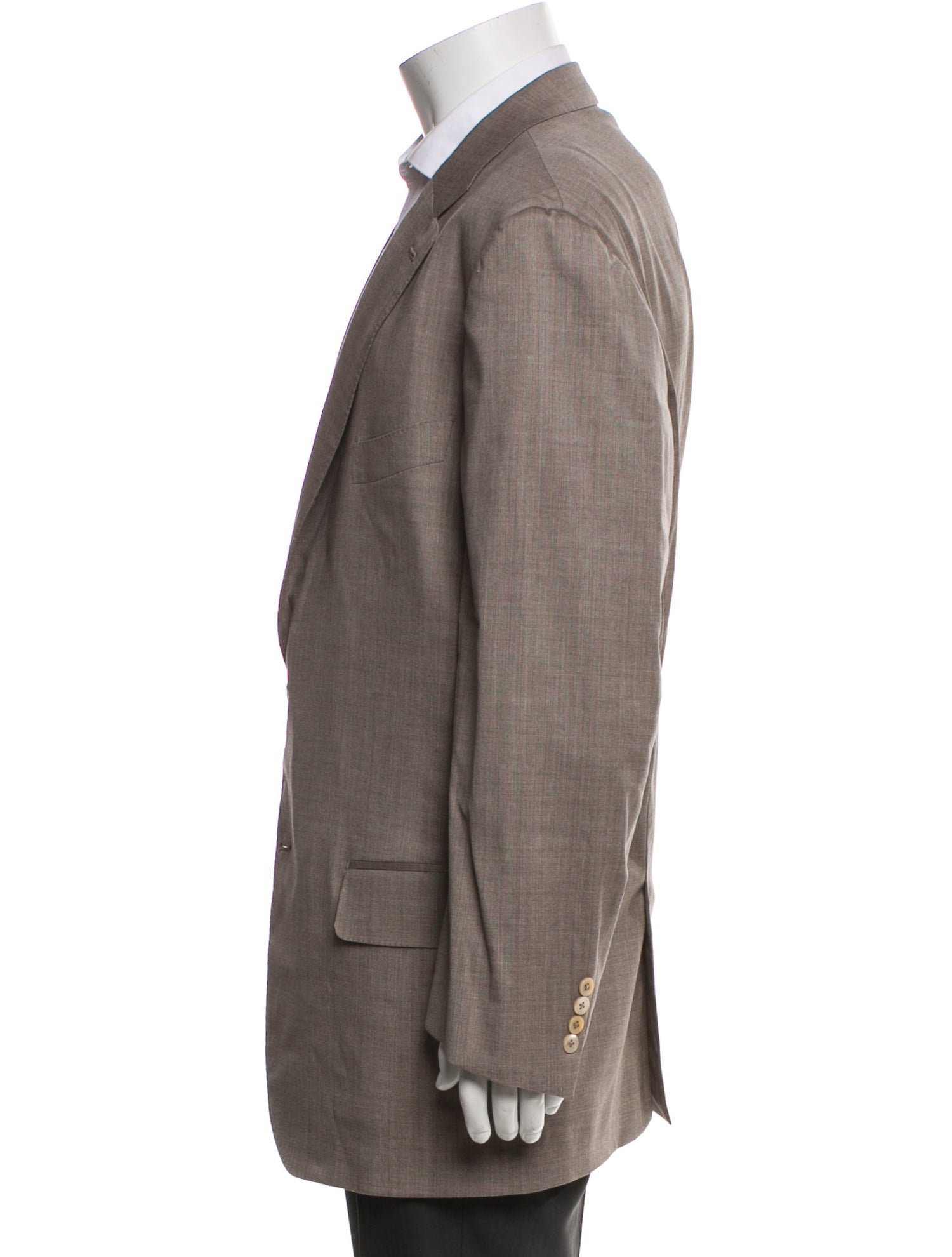 Isaia Wool Overcoat