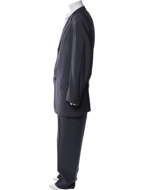 Isaia Wool Two-Piece Suit Vest