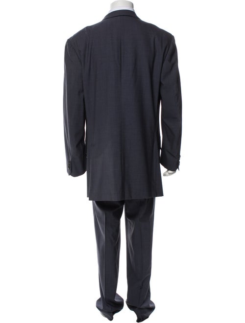 Isaia Wool Two-Piece Suit Vest