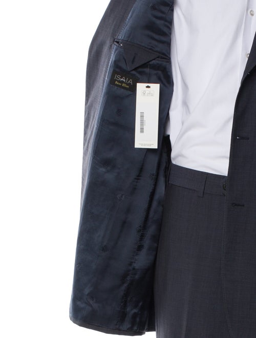 Isaia Wool Two-Piece Suit Vest