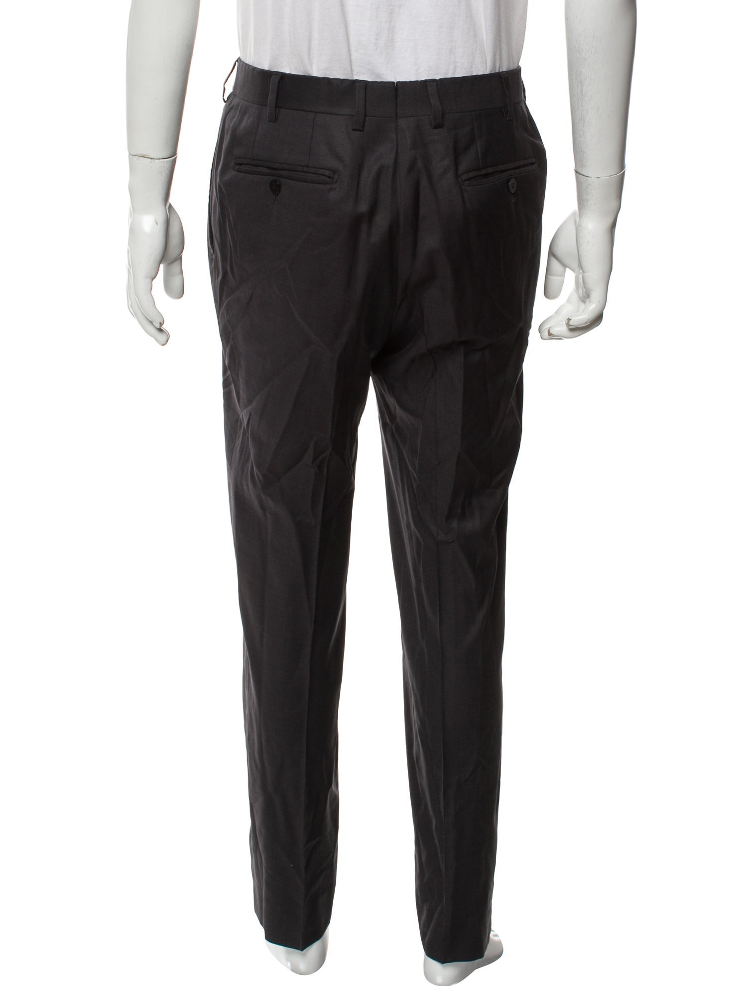 Isaia Wool Dress Pants