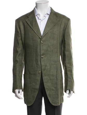 Isaia Linen Blazer