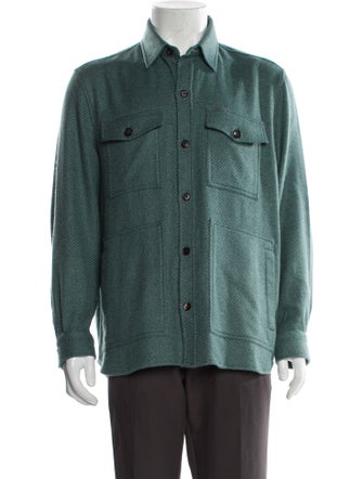 Isaia Cashmere Trucker Jacket
