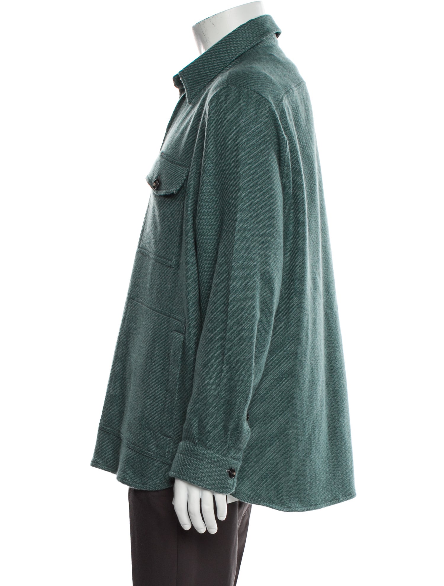 Isaia Cashmere Trucker Jacket