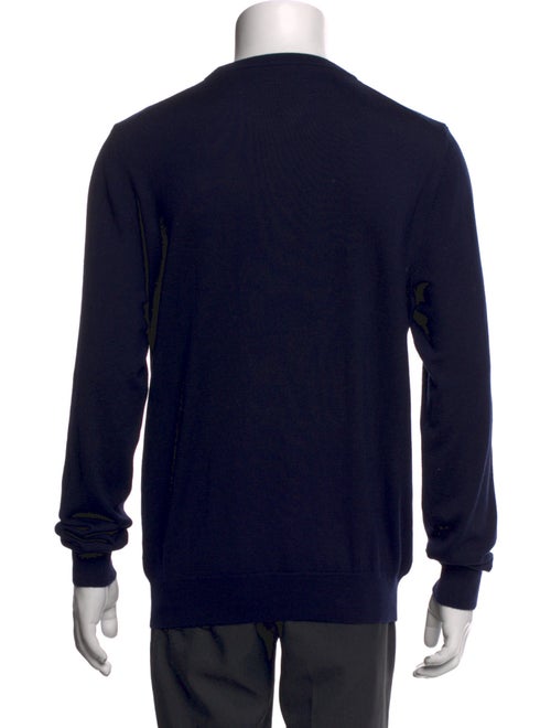 Isaia Wool Crew Neck Pullover