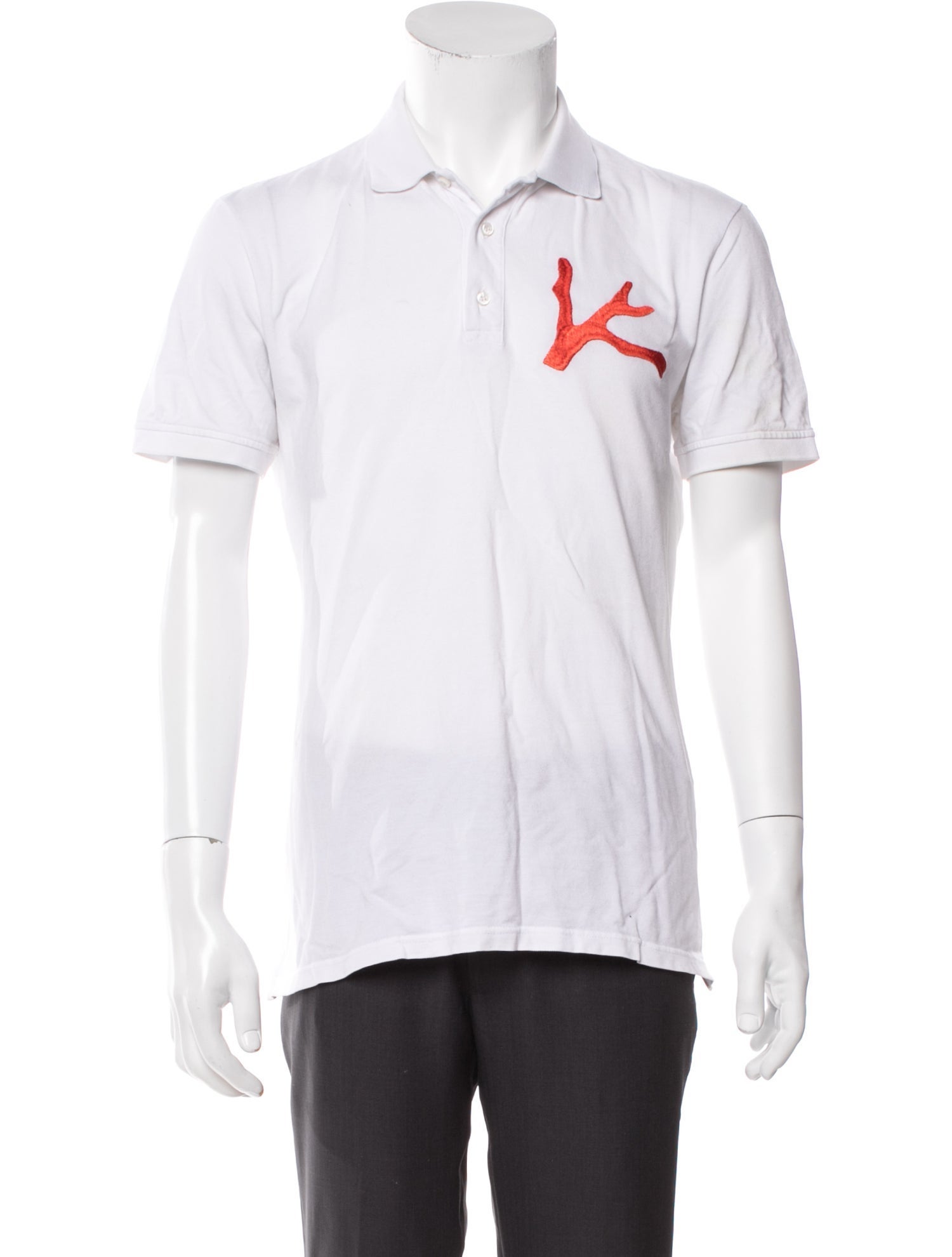 Isaia Collar Short Sleeve Polo Shirt