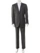Isaia Wool Striped Two-Piece Suit