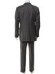 Isaia Wool Striped Two-Piece Suit