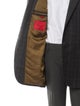 Isaia Wool Plaid Print Blazer