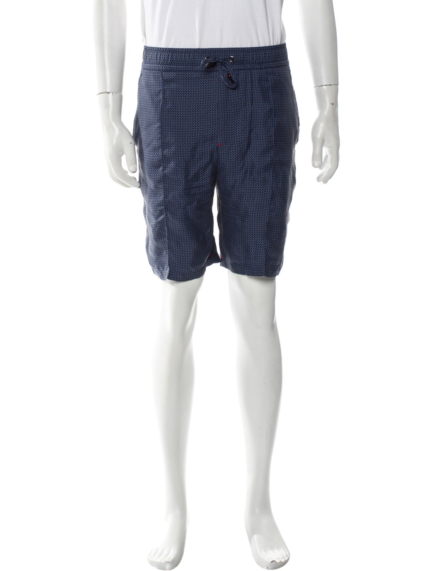 Isaia Silk Cargo Shorts