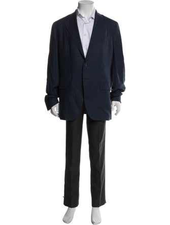 Isaia Linen Blazer