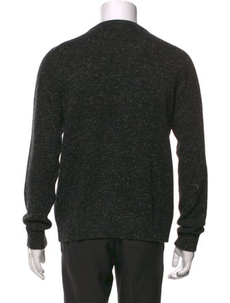Isaia Cashmere Colorblock Pattern Pullover