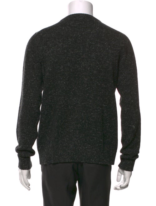 Isaia Cashmere Colorblock Pattern Pullover