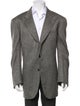 Isaia Cashmere Striped Jacket