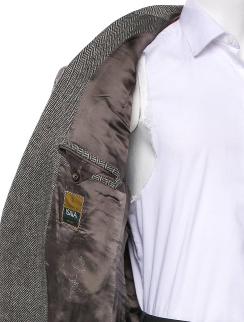 Isaia Cashmere Striped Jacket