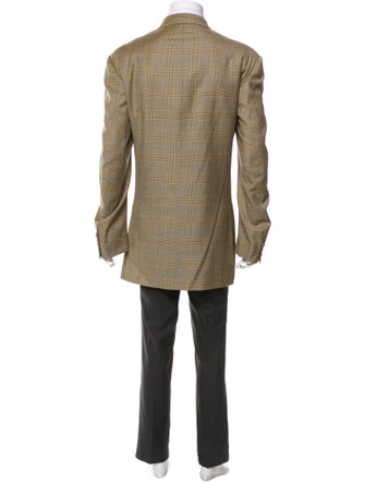 Isaia Wool Overcoat