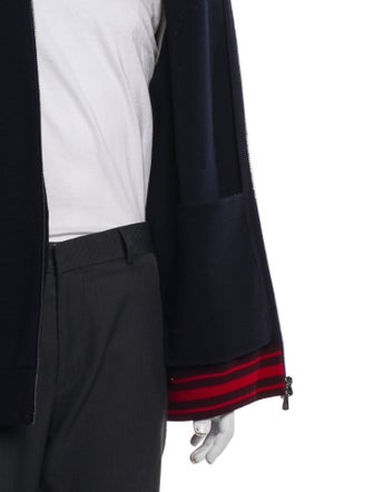 Isaia Wool Bomber Jacket