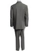 Isaia Wool Striped Two-Piece Suit