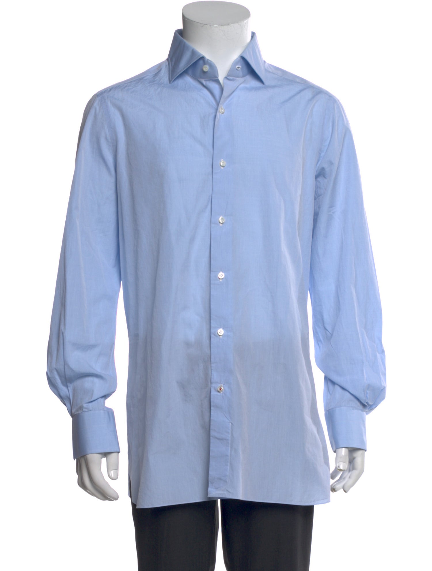Isaia Long Sleeve Dress Shirt