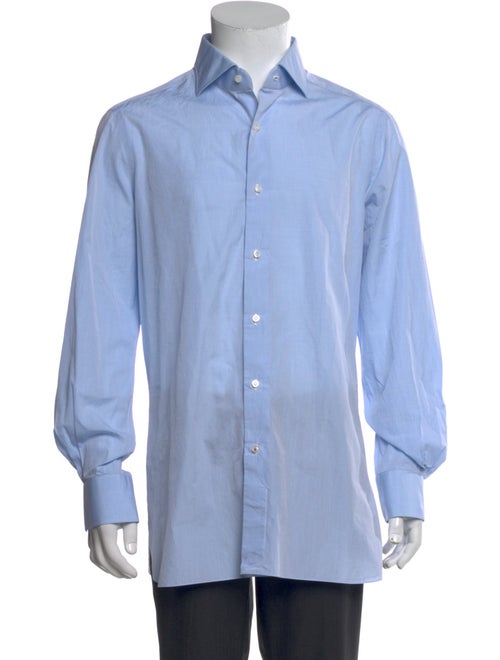 Isaia Long Sleeve Dress Shirt