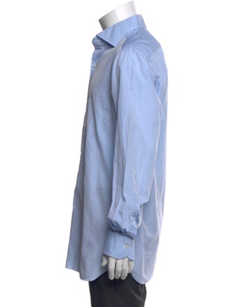 Isaia Long Sleeve Dress Shirt