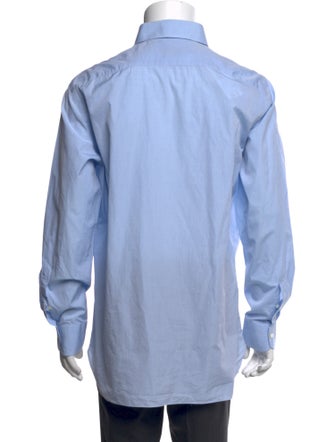 Isaia Long Sleeve Dress Shirt