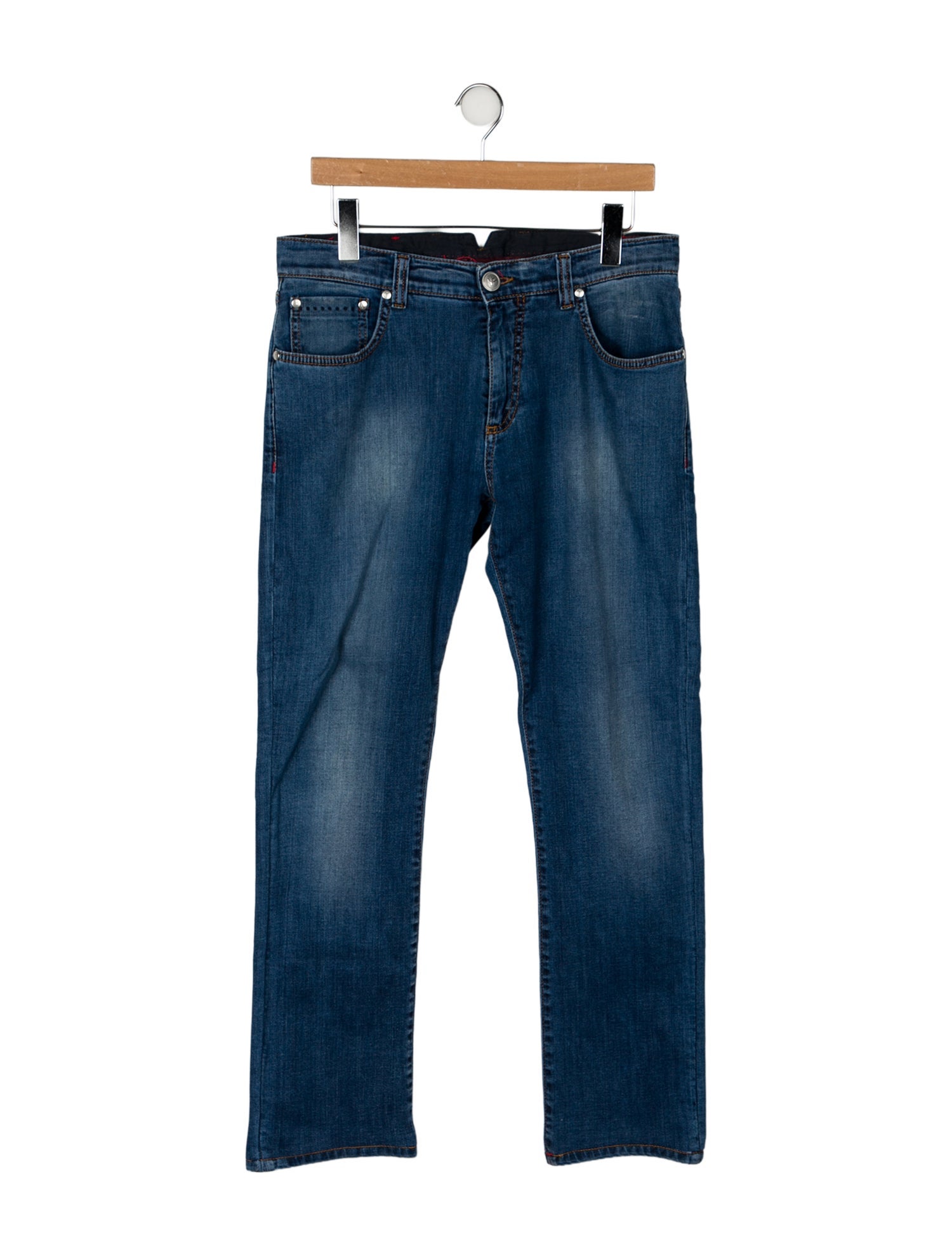 Isaia Straight-Leg Jeans