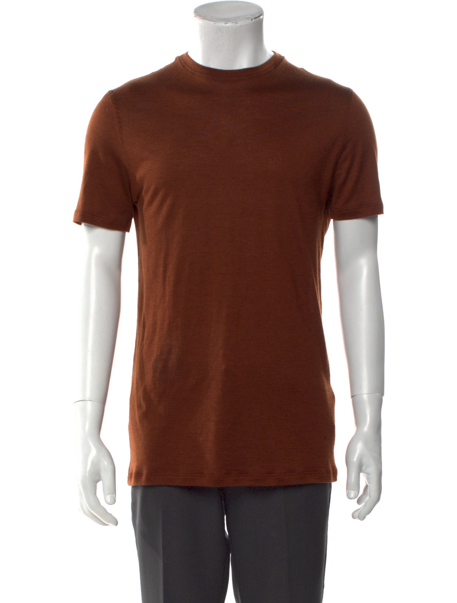 Isaia Cashmere Crew Neck T-Shirt