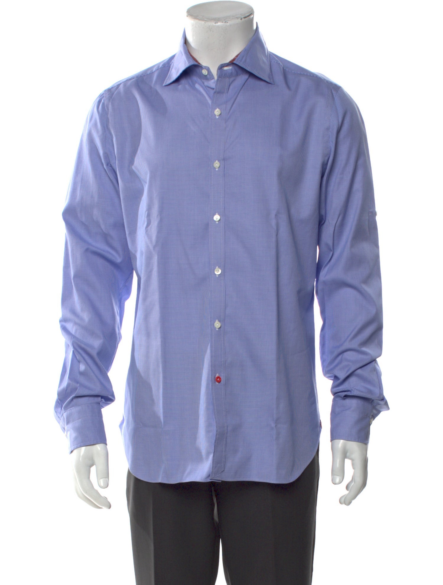 Isaia Striped Long Sleeve Shirt