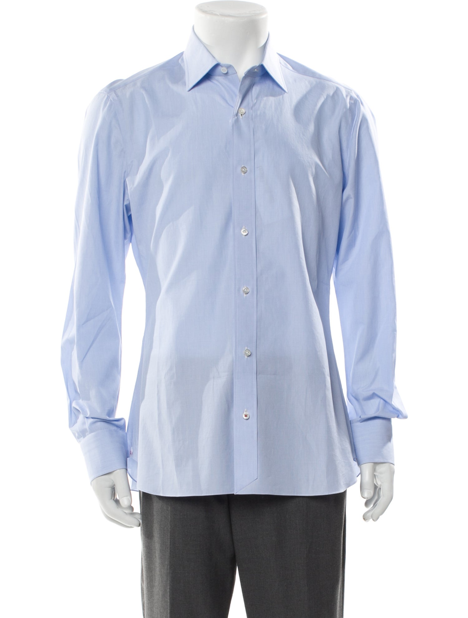 Isaia Long Sleeve Dress Shirt