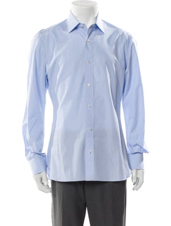 Isaia Long Sleeve Dress Shirt