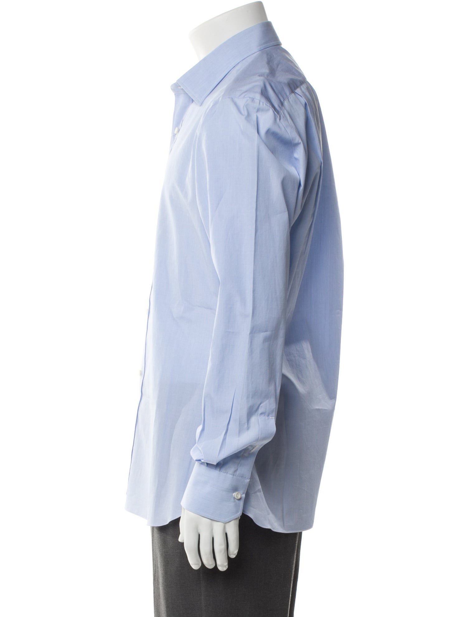 Isaia Long Sleeve Dress Shirt