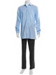 Isaia Striped Long Sleeve Dress Shirt