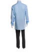 Isaia Striped Long Sleeve Dress Shirt