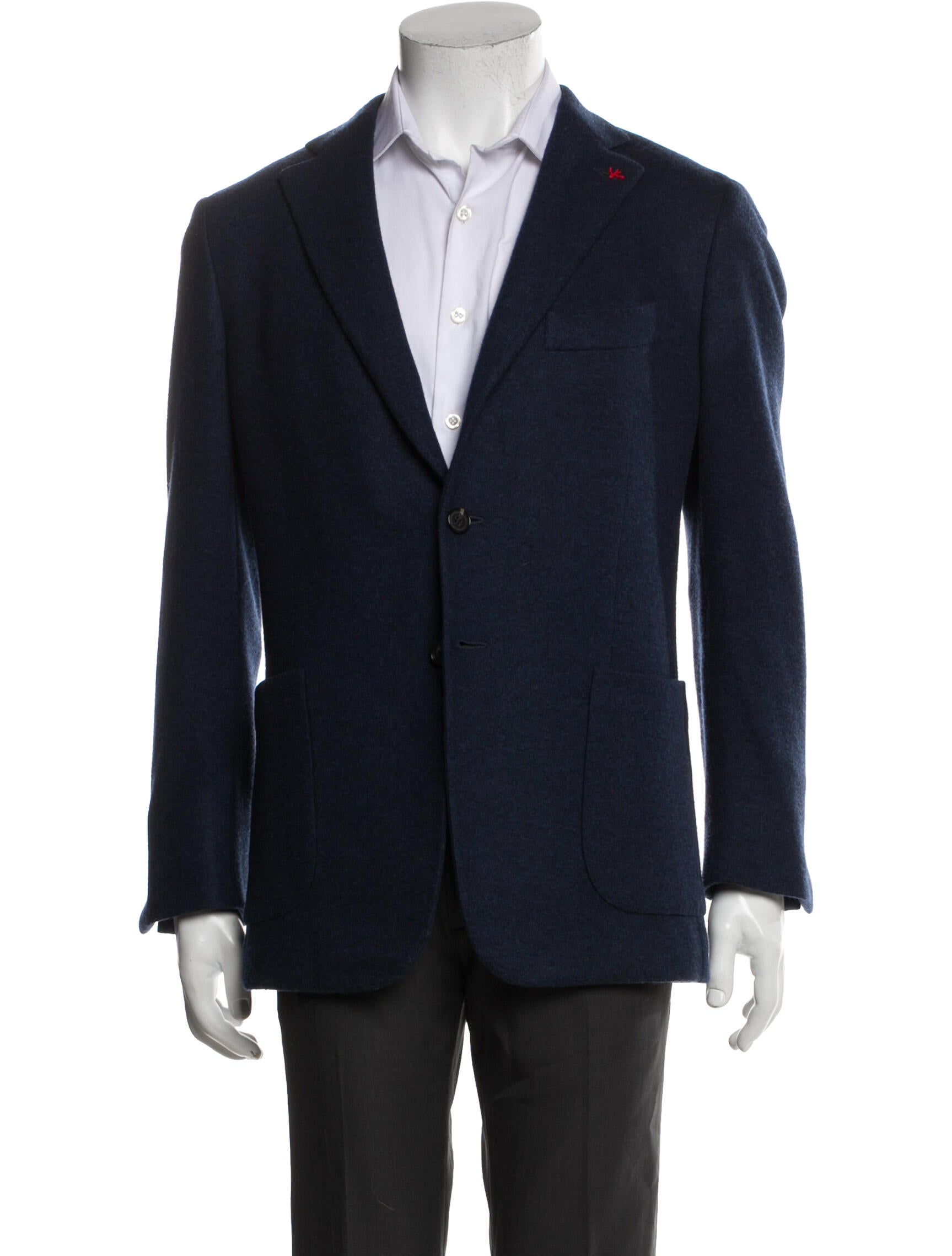 Isaia Cashmere Peacoat