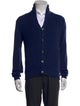 Isaia Merino Wool V-Neck Cardigan